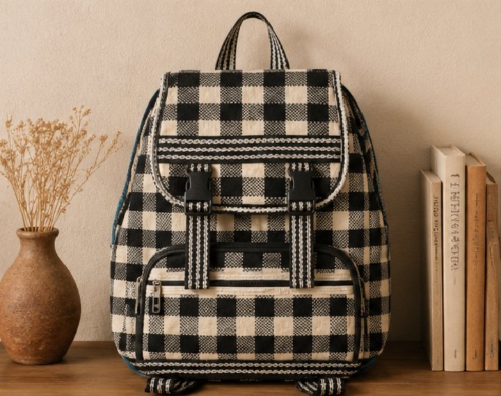Jute School Backpack - Image 2