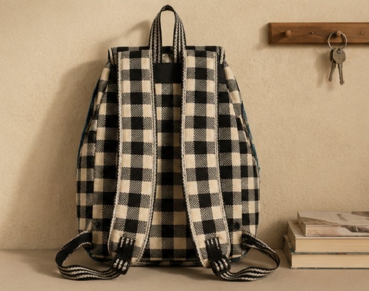 Jute School Backpack - Image 3