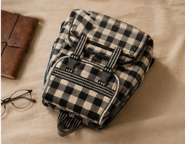 Jute School Backpack - Image 4